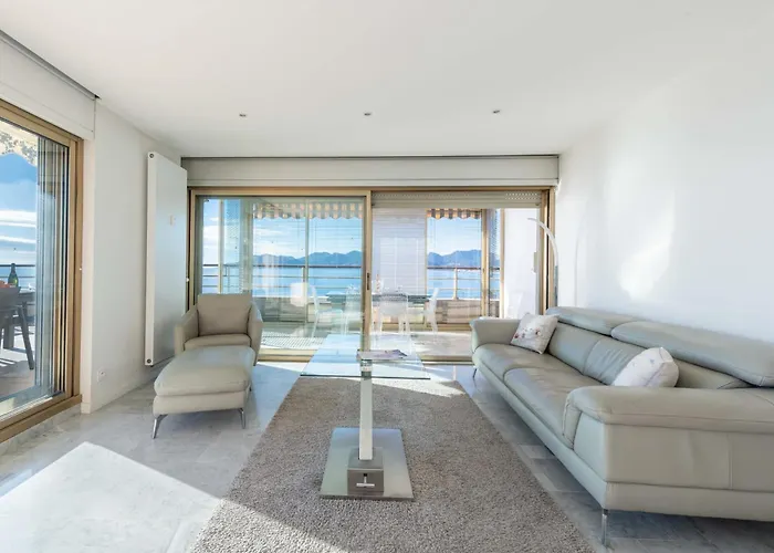 2-br Panoramic Sea View & Access Διαμέρισμα Κάννες