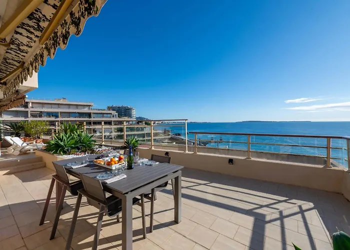 2-br Panoramic Sea View & Access Κάννες